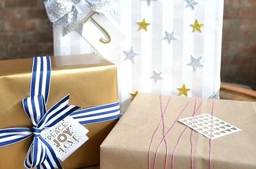 礼物盒包装丝带十字结 礼物蝴蝶结的打法图解