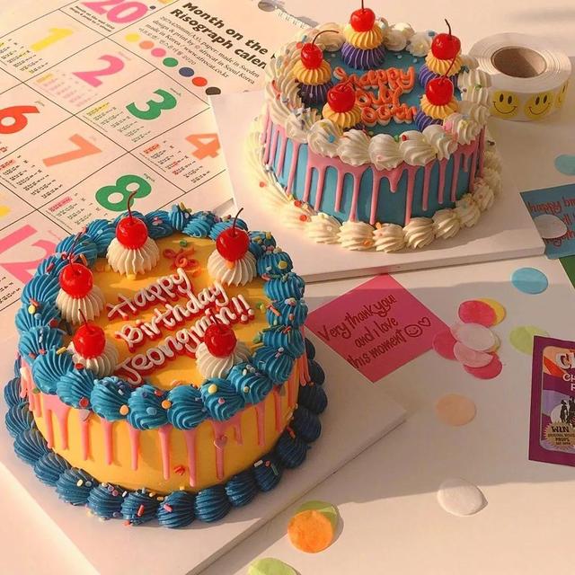 女士生日蛋糕图片个性,生日蛋糕图片大全 最新图片